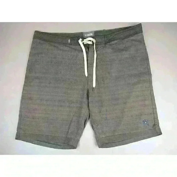 Linksoul Shorts Boardwalker Board shorts Golf Swim 35 Zipper Gray Dot Hybrid - Picture 13 of 13